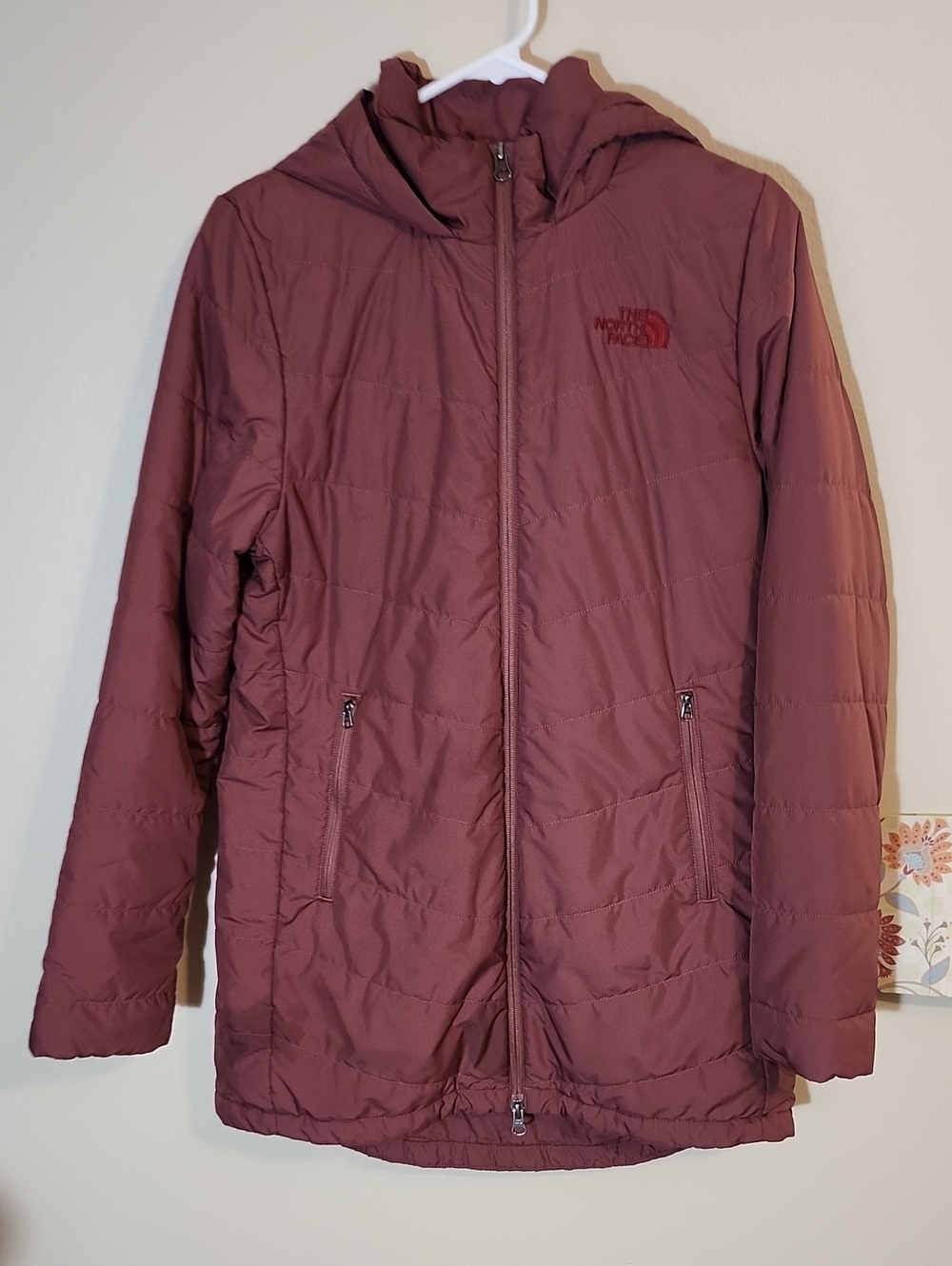 The North Face Women’s Insulated Hooded Jacket - Mauve M